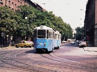 Tramvaj linije 1 na skretanju Draškovićeva - Kneza Mislava 1984. godine.jpg